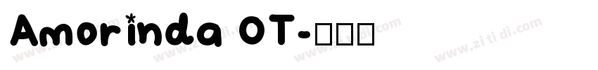 Amorinda OT字体转换